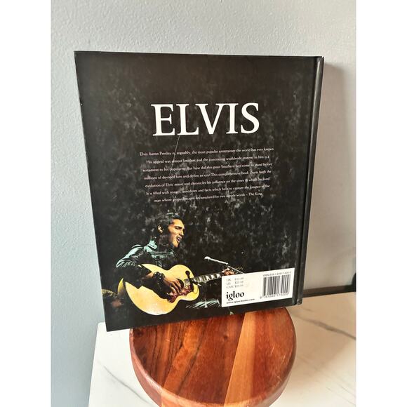 Vintage Elvis Presley Hardcover Book Large Photo History Edition by Susie Behar - Picture 5 of 5